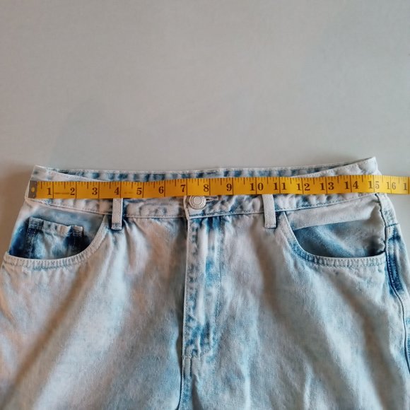 SWS Denim Co Acid Wash High Rise Cargo Denim Jogger jeans - Picture 6 of 10